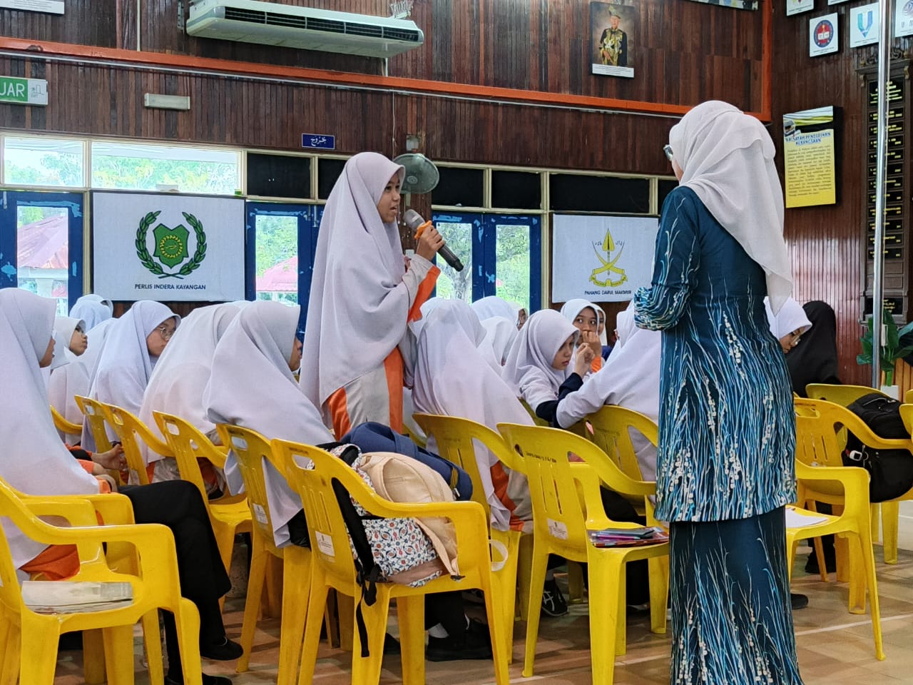 JBG Perak Jayakan Program Literasi Undang-Undang di Sekolah Menengah Raja Dr. Nazrin Shah